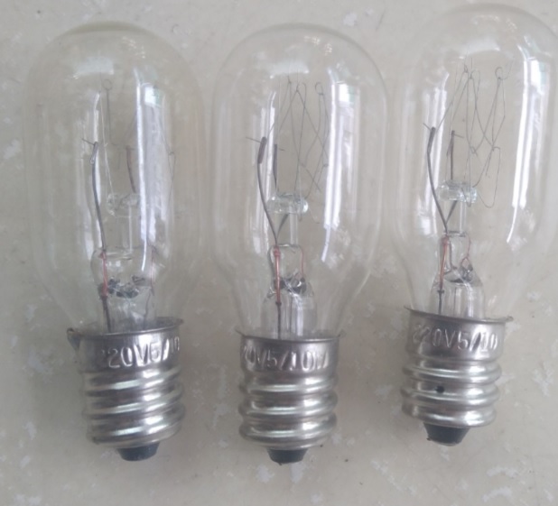 Bóng đèn sợi đôt đôi xoáy E12 220V 5/10W