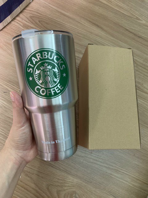 LY GIỮ NHIỆT STARBUCK THÁI LAN BẠC HÓT HÍT