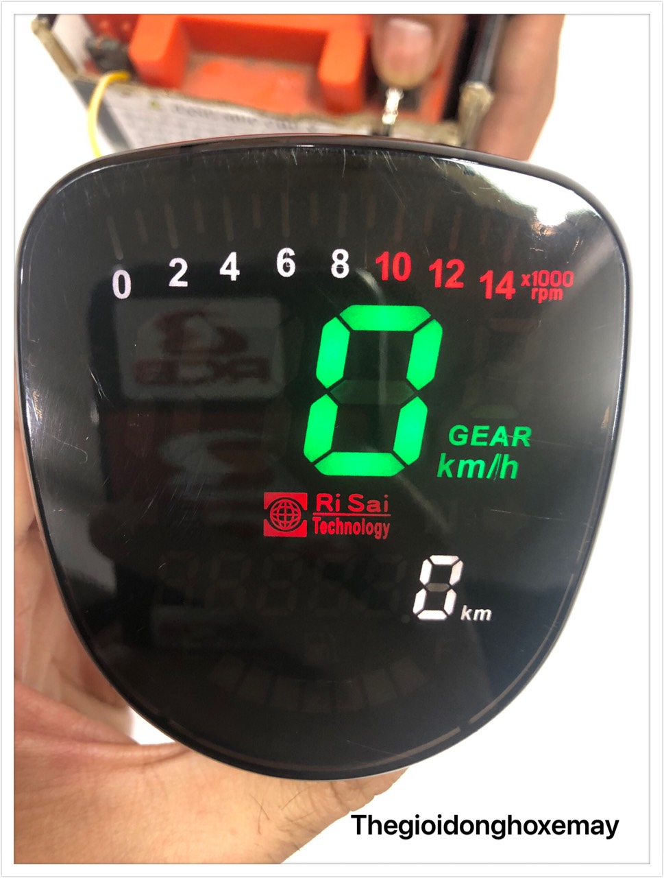 Đồng hồ tốc độ xe máy cub điện tử