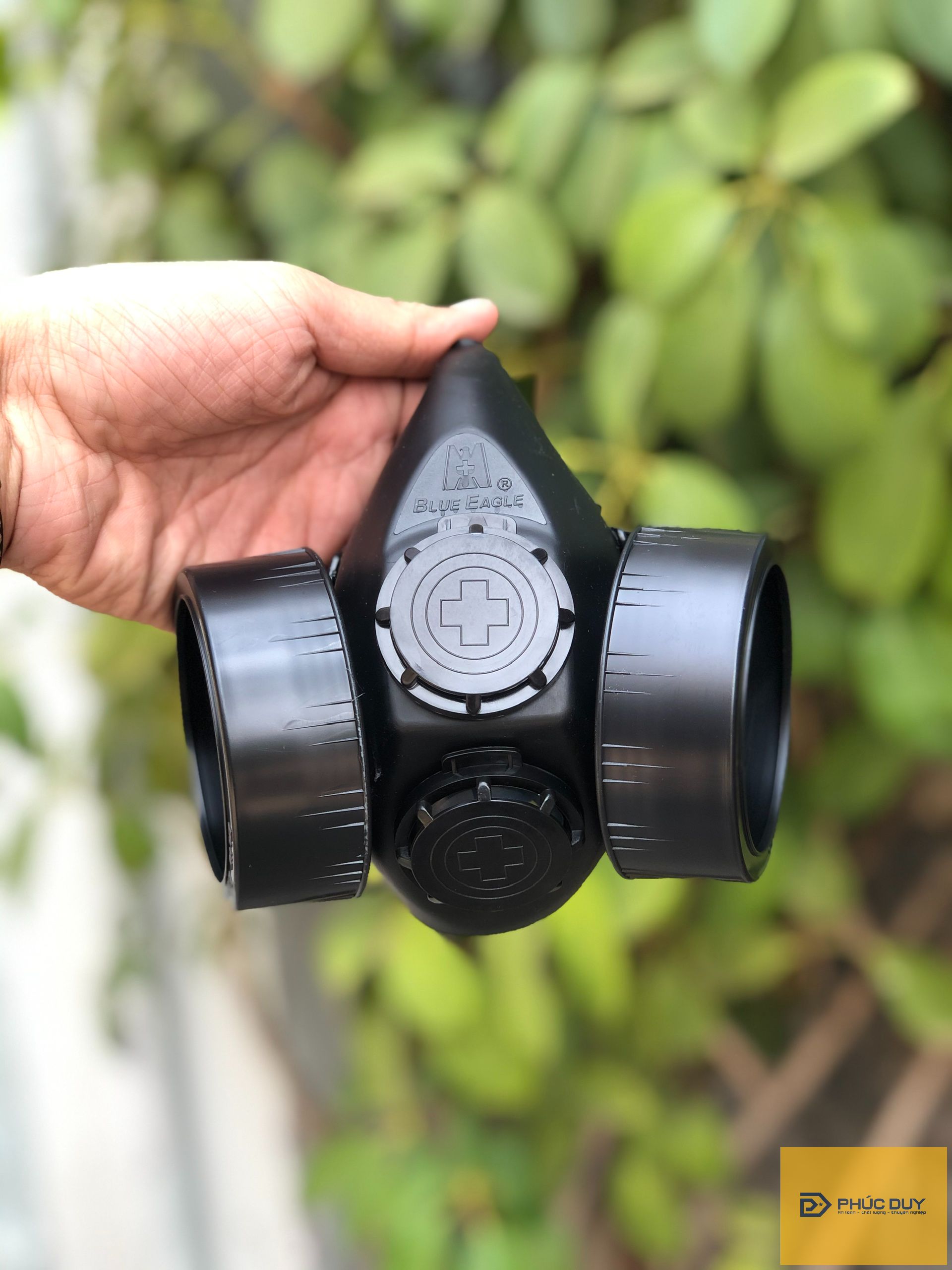 MẶT NẠ BẢO HỘ PHÒNG ĐỘC BLUE EAGLE NP306 2 LỌC + 2 PHIN