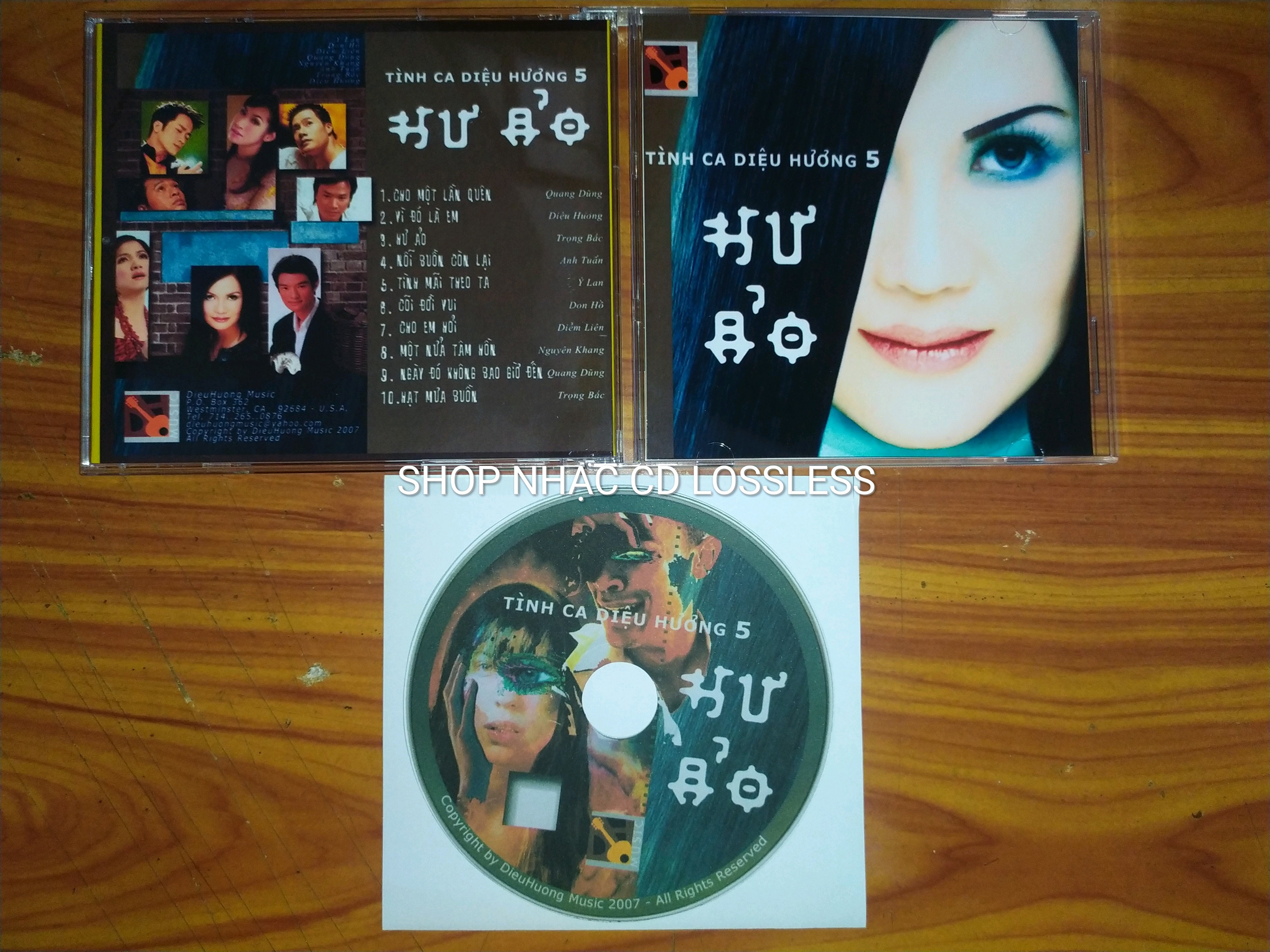 Bộ 07CD TÌNH CA DIỆU HƯƠNG