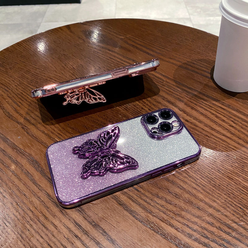 Affordable%20For%20Xiaomi%20Redmi%2013%204G%20/%20Redmi%2013%205G%20/%20Redmi%2013C%204G%20/%20Redmi%2013C%205G%20Back%20Cover%20Luxury%20Slim%20Gradient%20Glitter%20Phone%20Case%20with%20Stylish%20Cute%20Butterfly%20Stand%20for%20Girls%20Clear%20Soft%20Silicone%20Protective%20Pouch%20-%20Image%205