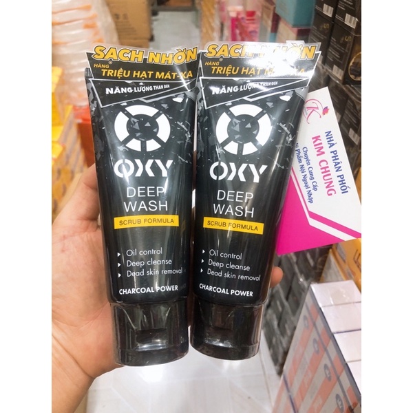 [Tuýp 100g] Sữa rửa mặt Oxy (Sạch nhờn sáng da/ngừa mụn)