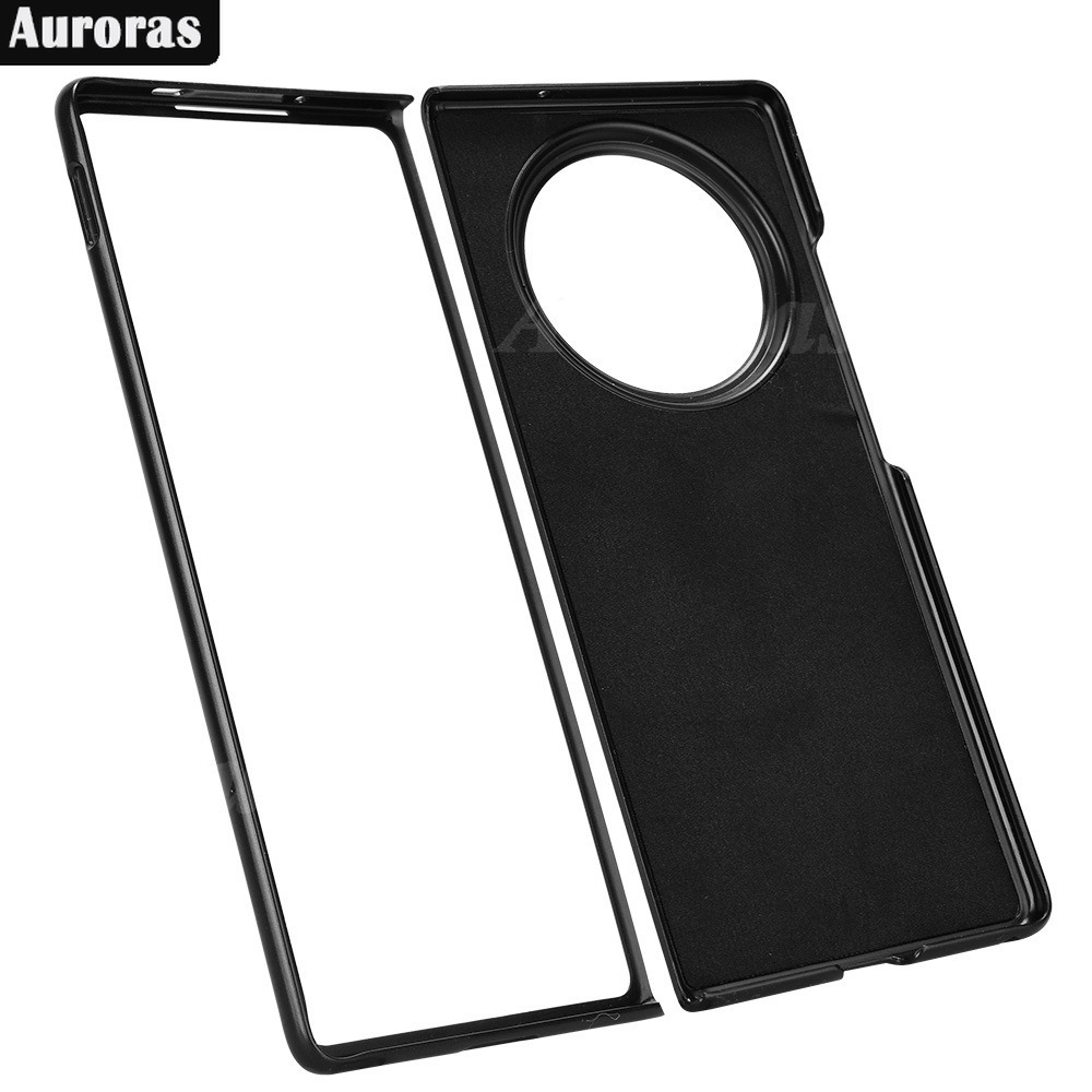 For Vivo X Fold3 Pro Phone case Leather Ring Holder Snap-on Hybrid PC+TPU Full Protection For VIVO X Fold3 Cover casing HP.