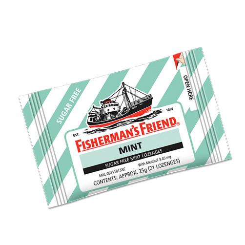 Fisherman's Friend - Kẹo cay con tàu - Mint