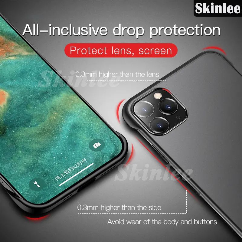 Phone Case Honor 200 Flip Back Cover Thin Frameless Case Clear Matte Rimless Radiating For Honor 200 Pro Cover Cases.