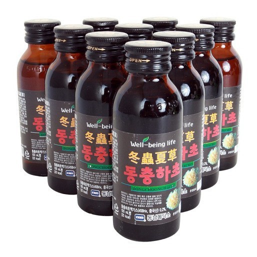 [HCM - hộp 10 chai] Nước đông trùng hạ thảo Hàn Quốc
