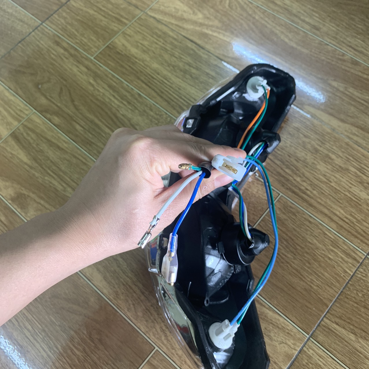 Pha đèn xe JUPITER V fuil bóng siêu sáng
