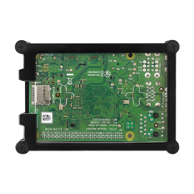 Raspberry Pi 4 Case 9 Layer Protection Optional Cooling Fan Heat Sink For Raspberry Pi 4 Model B Pi 4. 