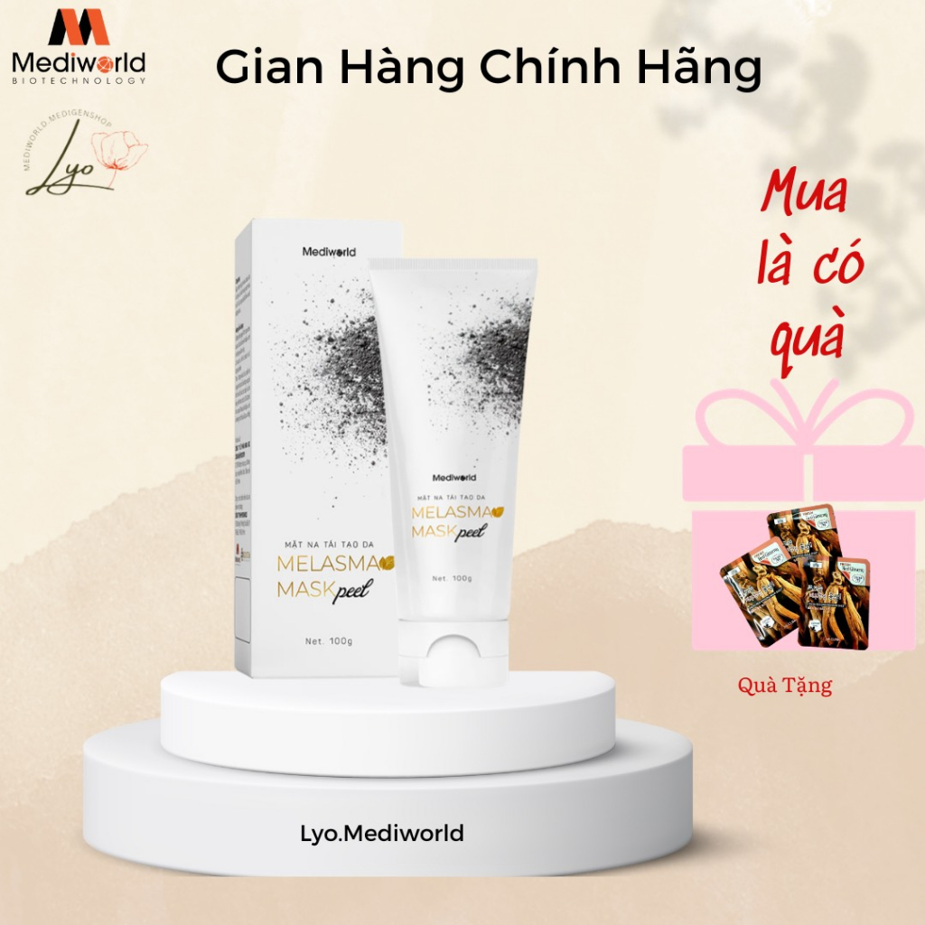 Mặt nạ peel giúp làm sạch, làm sáng và cấp ẩm cho da Melasma Mask Peel Mediworld