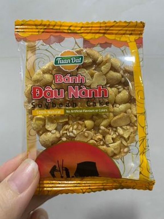 Bánh đậu nành tuấn đạt - cực ngon - 100g