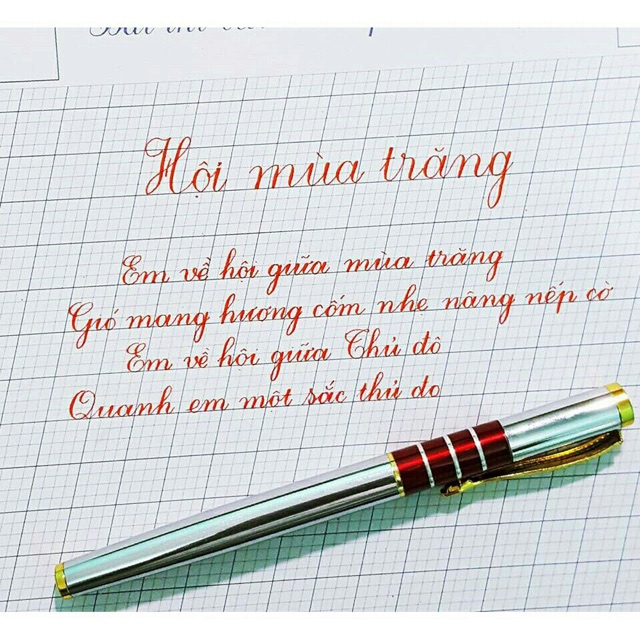 Bút máy Thầy Ánh nét thanh nét đậm 530