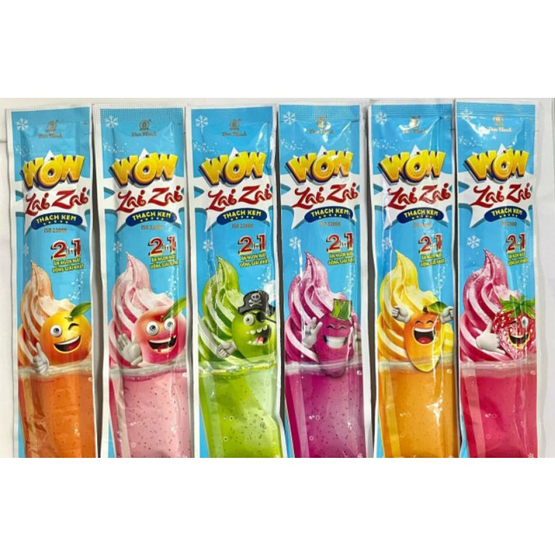 [HCM] Thạch Kem ZAIZAI Đức Hạnh - Bạch Dương