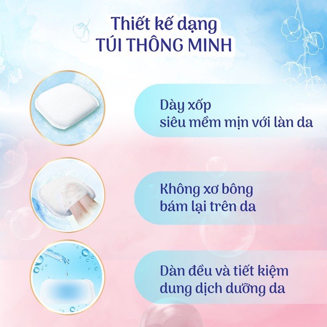 [CHÍNH HÃNG] Bông tẩy trang Silcot [LEFA]