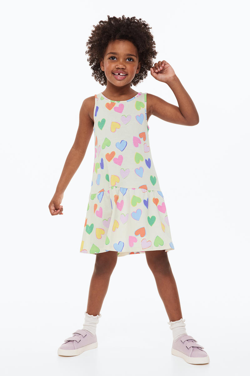 H and hotsell m patterned dress