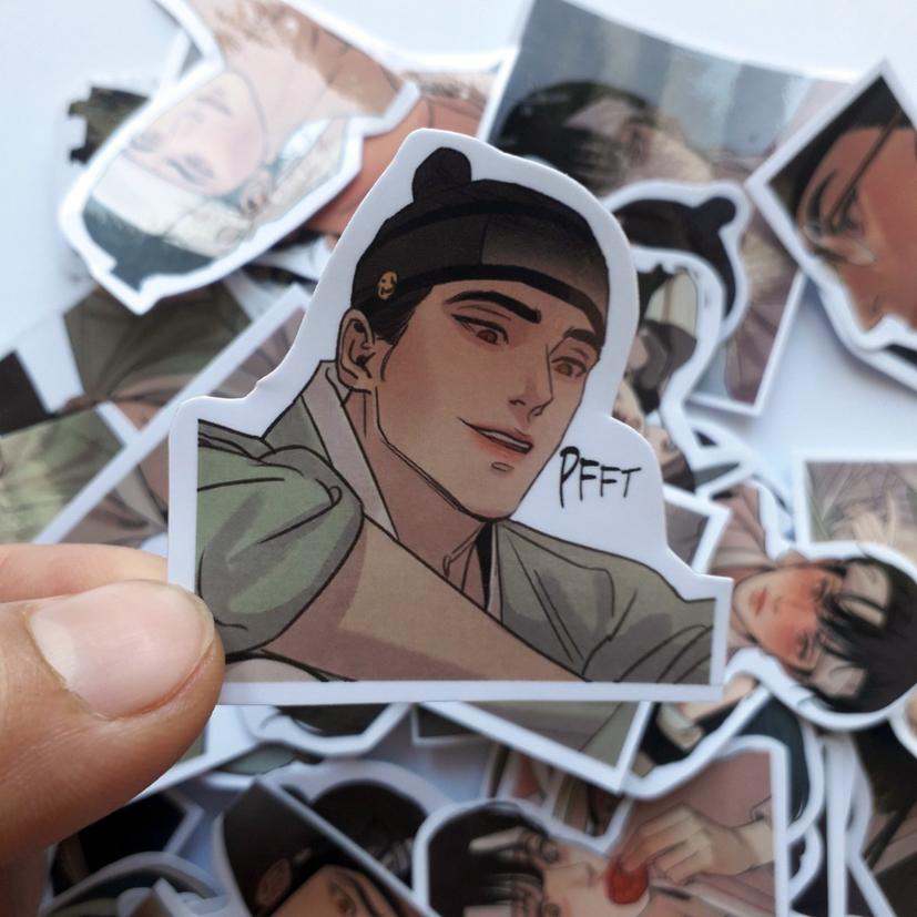Sticker/ hình dán anime Dạ Ký (combo 30-60stickers)