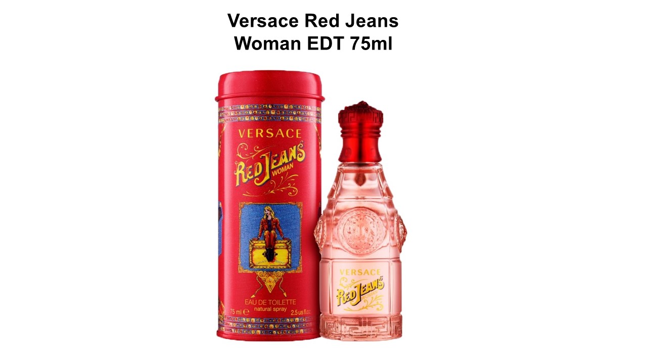 versace red jeans notes