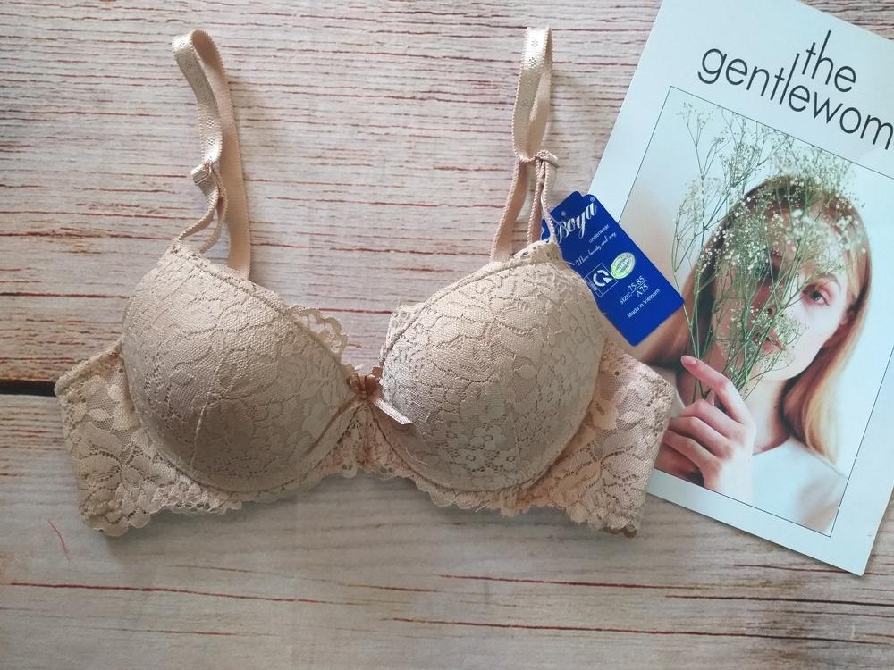 Áo lót nữ ren dày có gọng nâng ngực Boya 024W – Quyến rũ, êm ái, tôn dáng