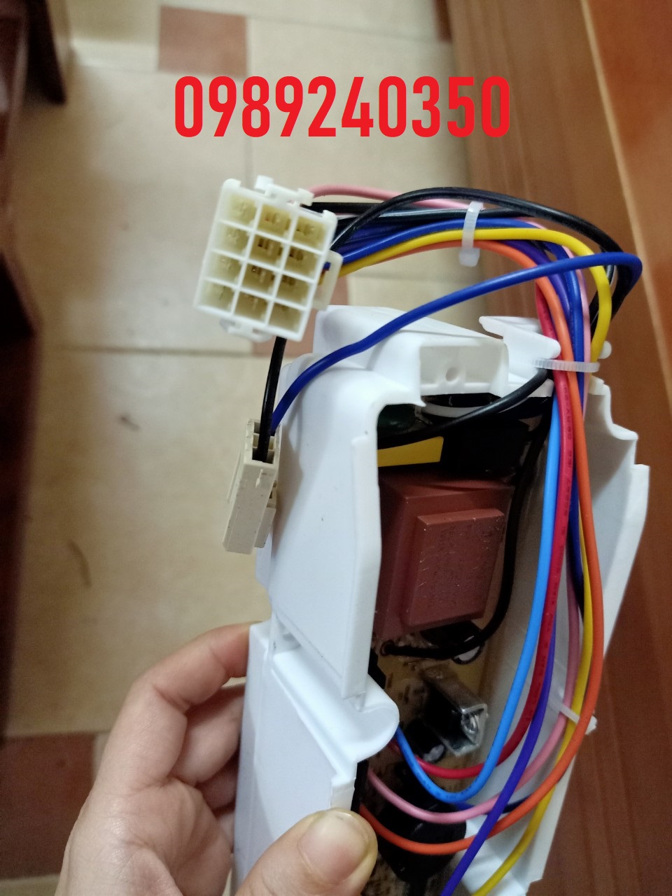 Bo mạch máy giặt AQUA 6 phím cửa đứng