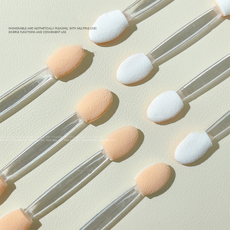 20Pcs%20Dual%20Sided%20Eyeshadow%20Sponge%20Applicators%20Disposable%20Holographic%20Chrome%20Mirror%20Nail%20Powder%20Brush%20Nail%20Art%20Tools%20JIJIN%20-%20Image%202