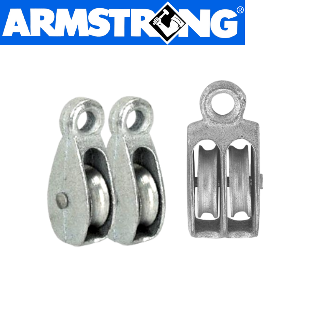 ARMSTRONG TACKLE PULLEY SINGLE DOUBLE Lazada PH