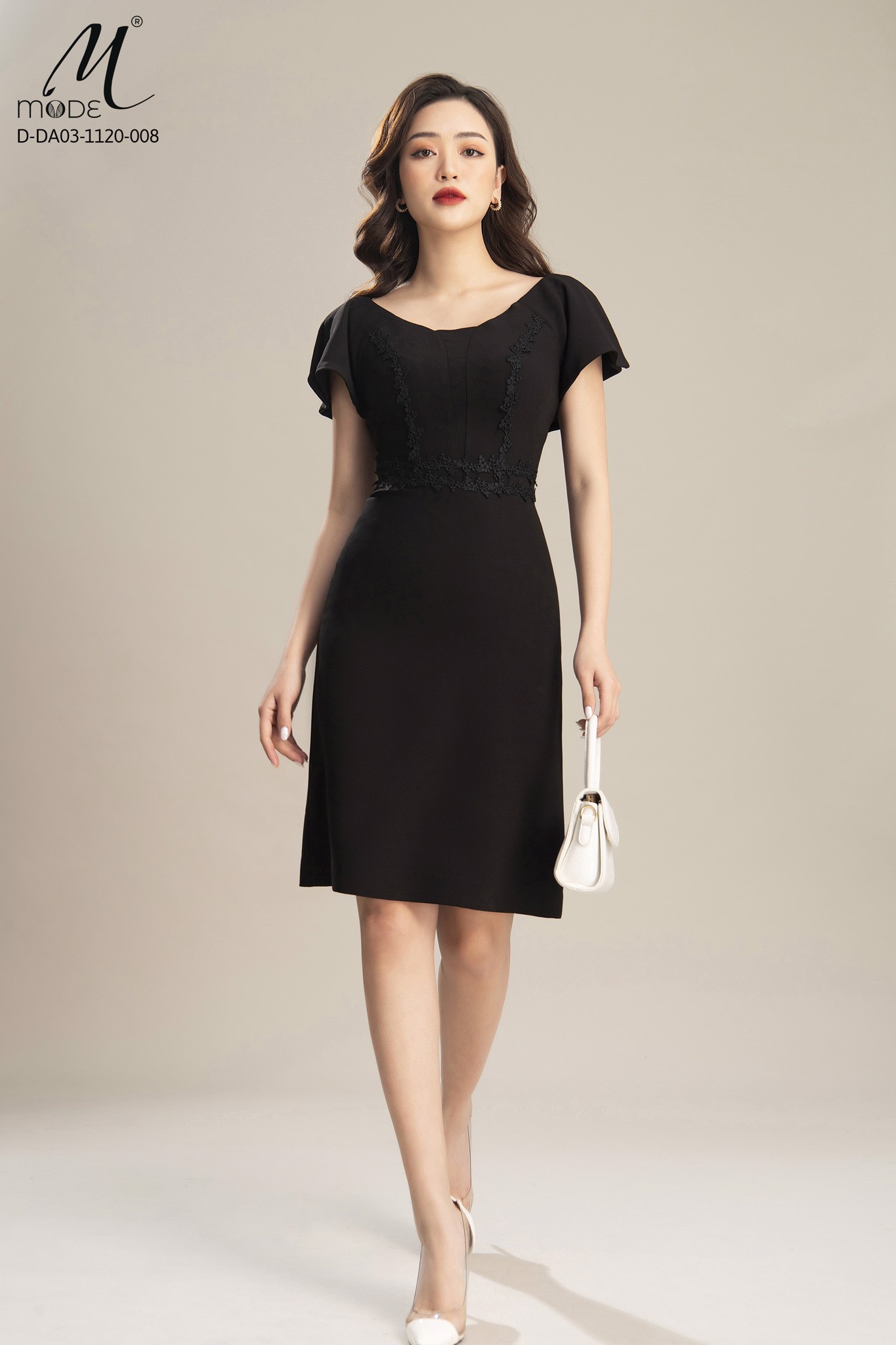 Đầm dáng A basic MMOUTFIT CHUẨN FORM
