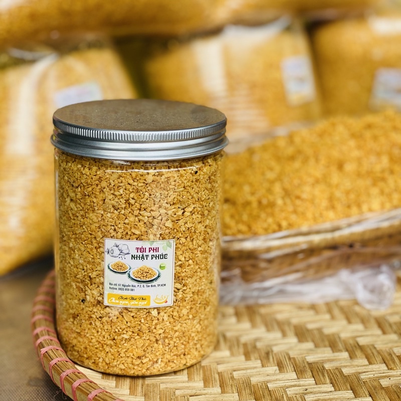 Tỏi Phi Sạch ÔNG BỐN - Thơm, Giòn, Nguyên Chất 100% (300g)