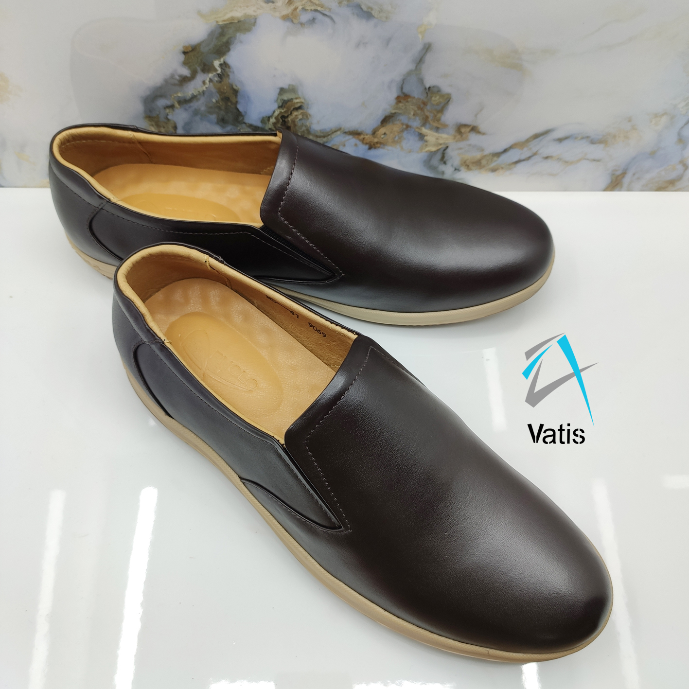 GIÀY LƯỜI DA BÒ CAO CẤP VATIS VA2001