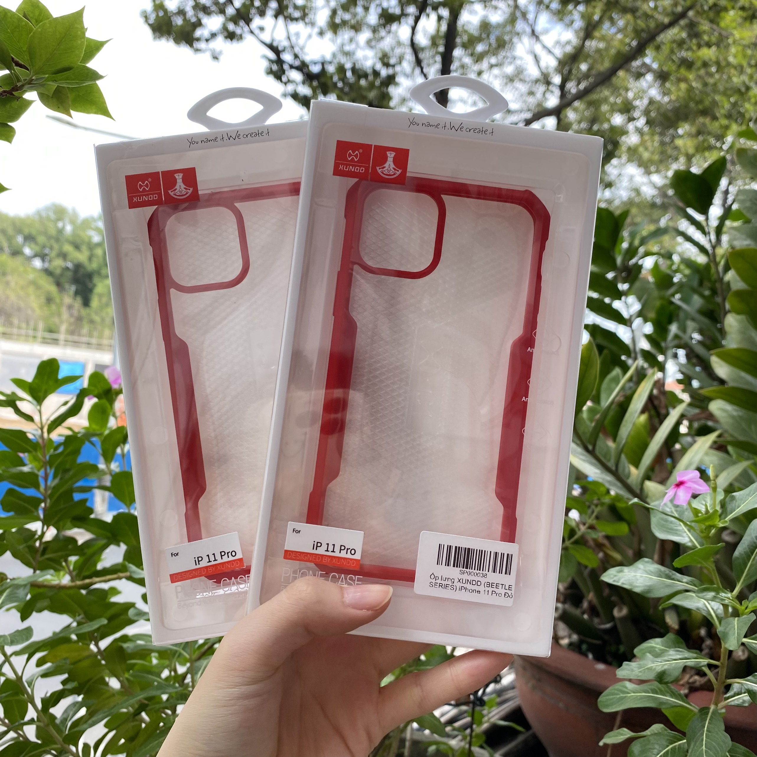 [Giao Hỏa Tốc] Ốp lưng XUNDD iPhone 13/ 13 Pro/ Max/ 12/ 12 Pro/ Max/ 11/ 11 Pro/ Max (BEETLE SERIES) - Đỏ