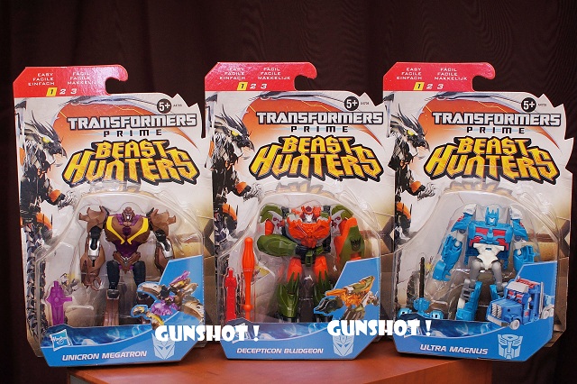 Đồ Chơi Robot Transformers Prime biến hình Optimus Prime/Predaking/Bulkhead/Magnus/Shockwave/Huffer - Beast Hunters Commander (Box)