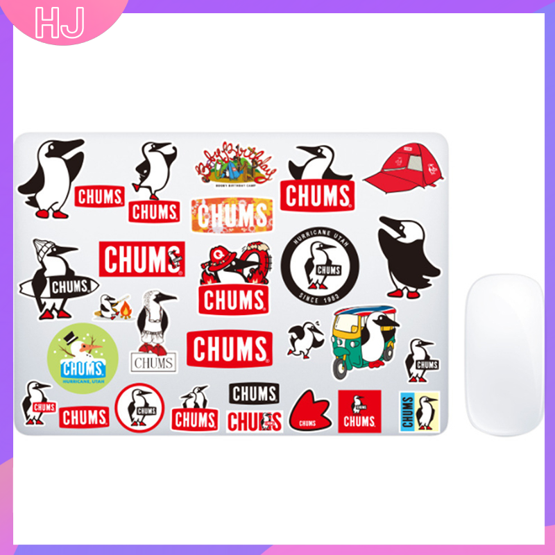 HJ】 Outdoor Tide Brand Patagonia/Chums Stickers Laptop Snowboard