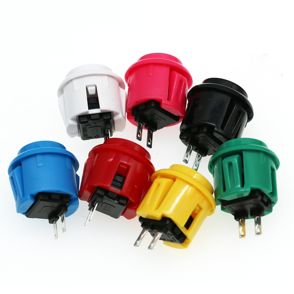 1pcs 30mm 24mm Push Button Baolian Switch Sanwa Obsf-30 Video Arcade ...