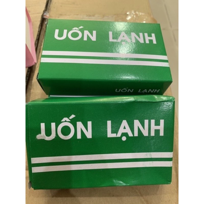 Giấy uốn lạnh hộp xanh 100 miếng (Dụng cụ hỗ trợ uốn tóc)