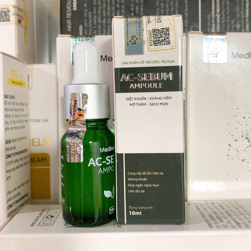 Serum GIẢM mụn AC - Sebum Ampoule - Mediworld
