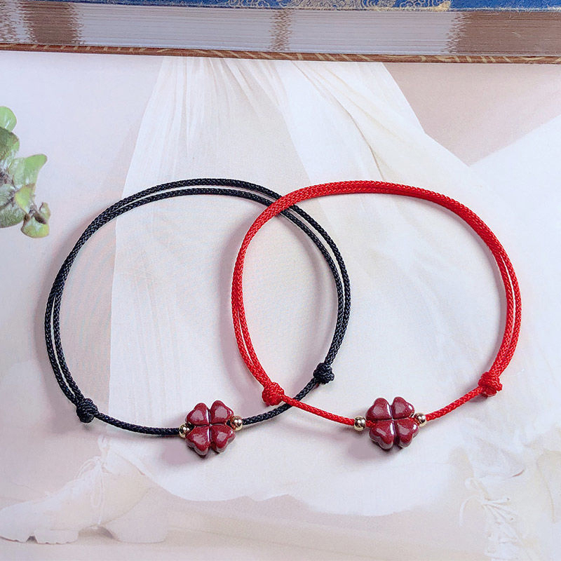 Lucky%20Four%20Leaf%20Clover%20Red%20Rope%20Bracelet%20Couple%20Friendship%20Jewelry%20Accessories%20BANGCHEN%20-%20Image%204