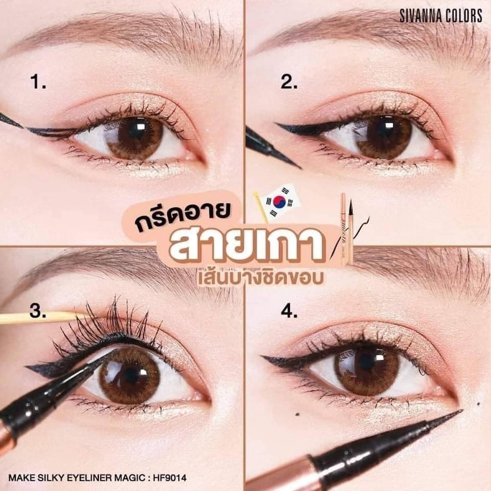Kẻ mắt Sivanna Make Silky Thái Lan