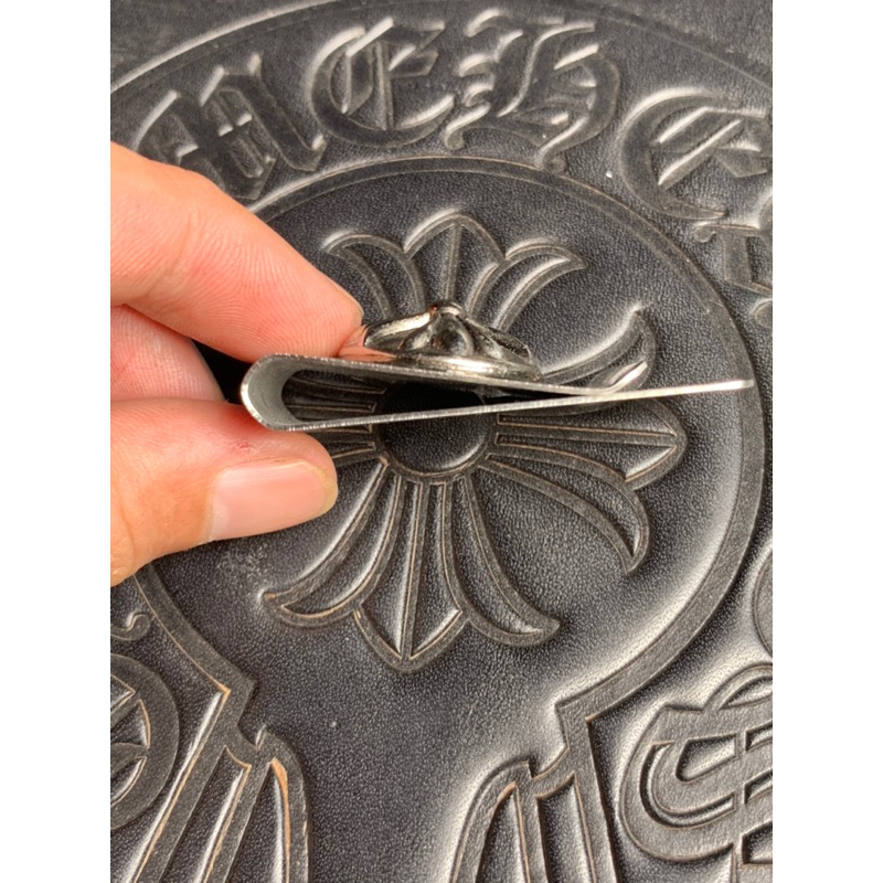 Class full chrome heart Money Clip-chrome heart accessories