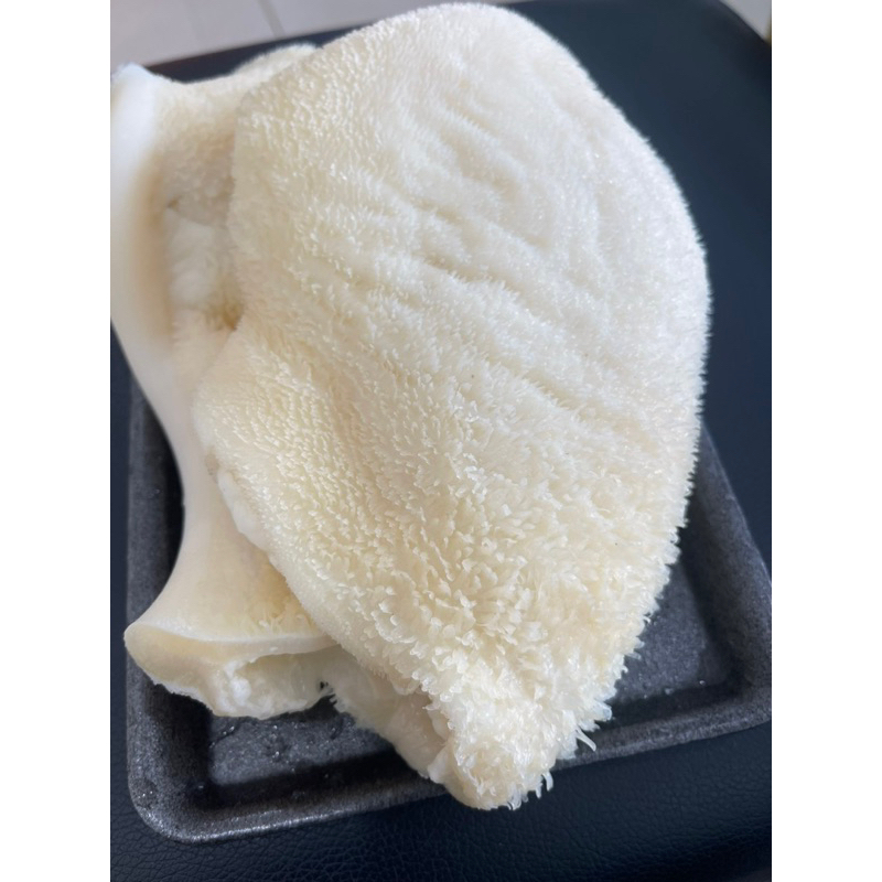 KHĂN LÔNG BAO TỬ BÒ TRẮNG khay 1kg (giao tphcm)