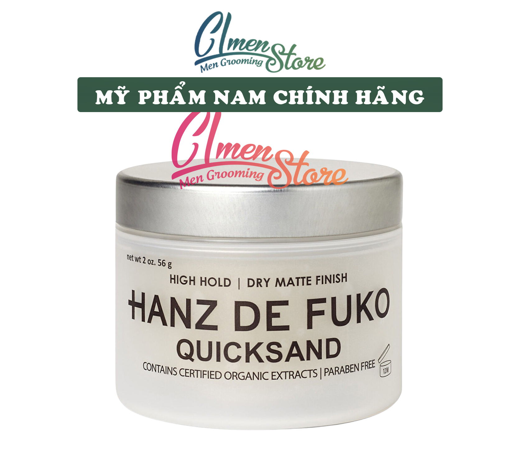 Sáp vuốt tóc Hanz de Fuko Quicksand - New 2023