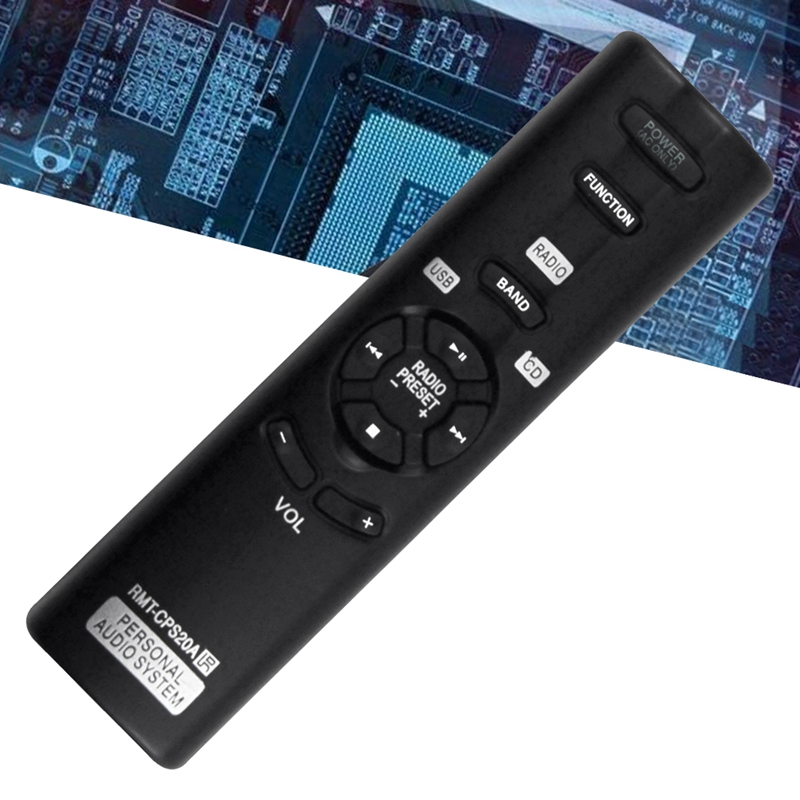 RMT-CPS20A RMTCPS20A Replace Remote Control for Sony Personal Audio System ZS-PS20CP ZSPS20CP