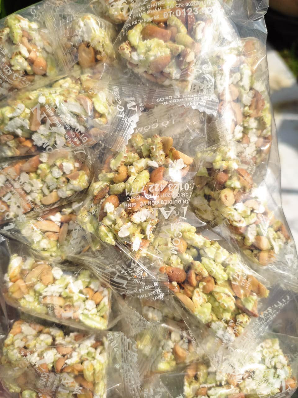 Cốm nếp dứa lâm an loại 1 , kl 500g