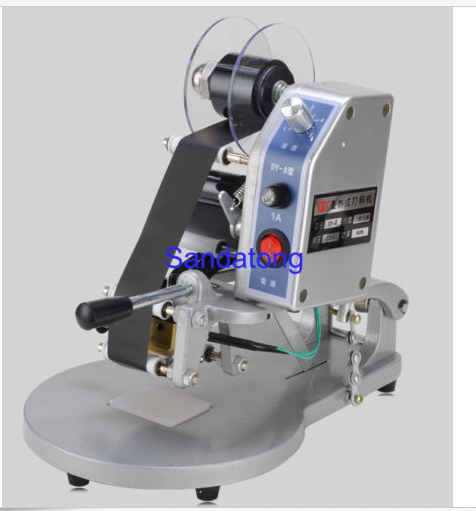 Manual Hot Foil Stamping Printer Thermal Ribbon Date Code printing Machine 220V. 