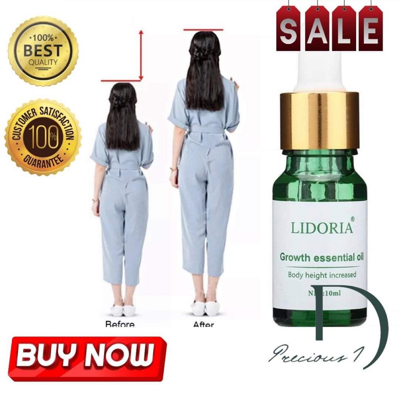 ORIGINAL LIDORIA Height Growth Essential Oil | Lazada PH