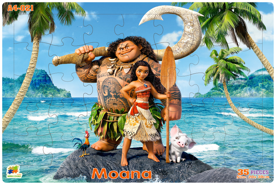 TRANH GHÉP HÌNH 35 MẢNH / MOANA