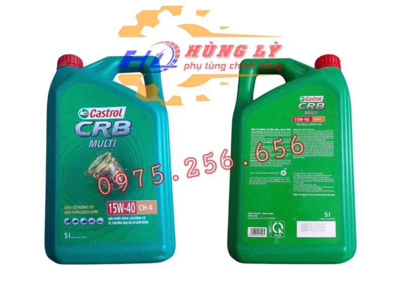 Nhớt động cơ CRB MULTI 15W-40 (5L) (Can)
