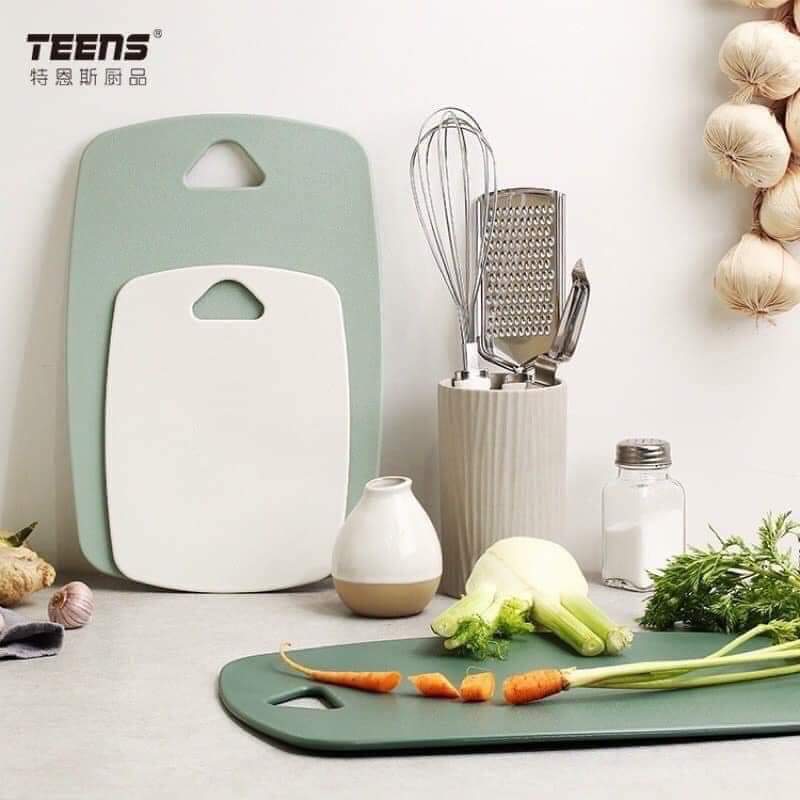 set 3 Thớt nhựa kháng khuẩn chính hãng ECCO