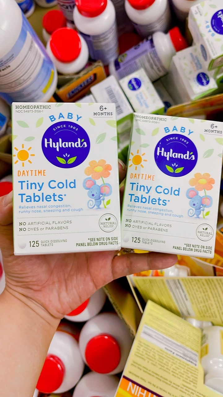 Viên ngậm sổ mũi Tiny Cold Tablets 125 viên- Mỹ