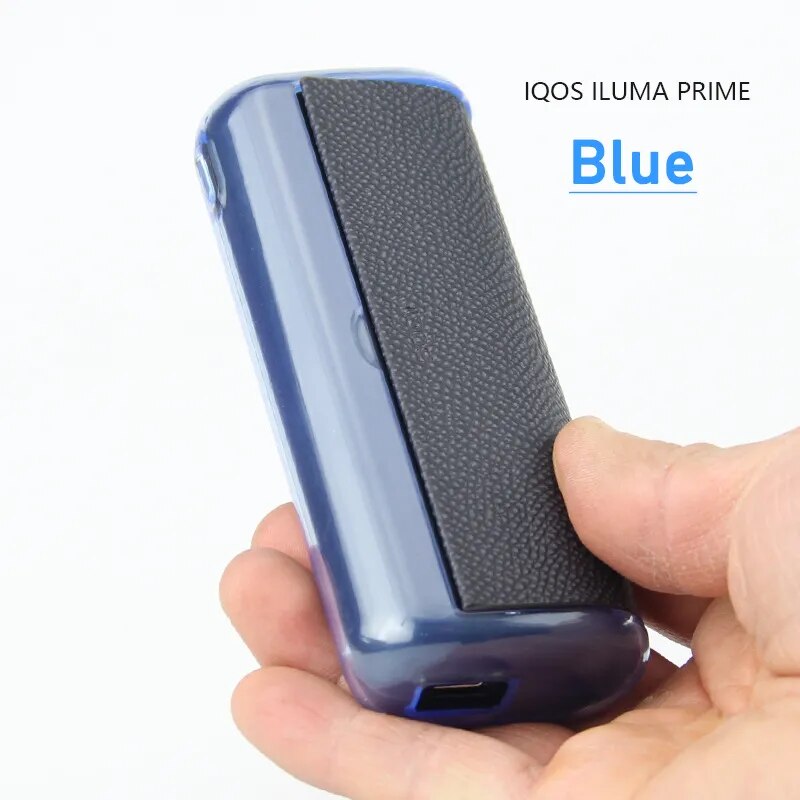 【Seasonal Sale】 discount 7 colorssilicone case for iQOS Iluma Prime full protective cover for iQOS 4 Iluma Prime replatable accessories.