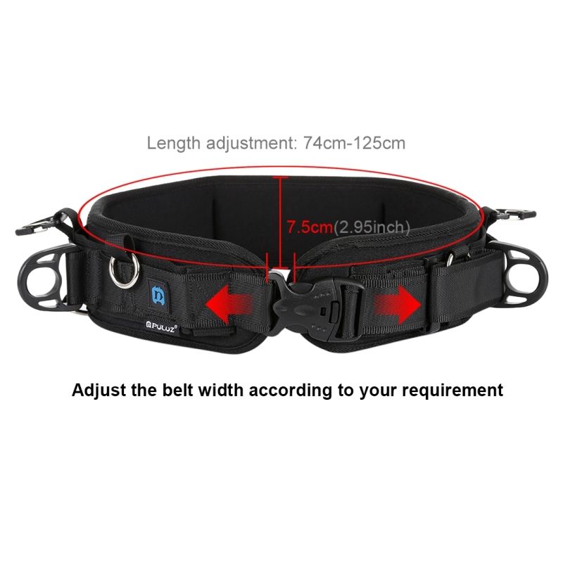 New PULUZ Multi-functional Bundle Waistband Strap Belt with Hook for SLR  DSLR Cameras