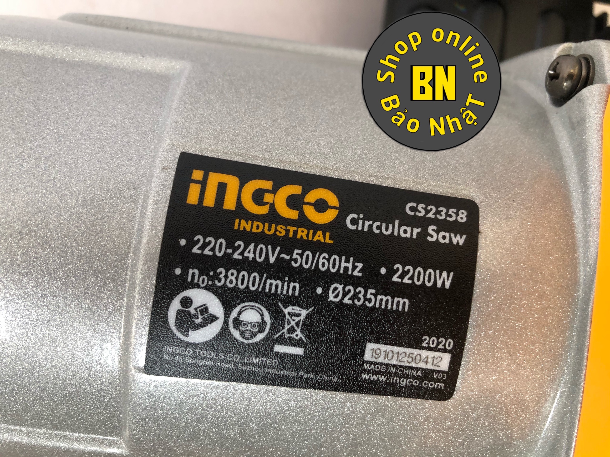 Máy cưa gỗ INGCO 2200w CS2358 [Chính hãng] -SHINSTORE
